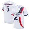 Camiseta de fútbol Paris Saint-Germain Marquinhos 5 Segunda Equipación 2024-25 - Hombre